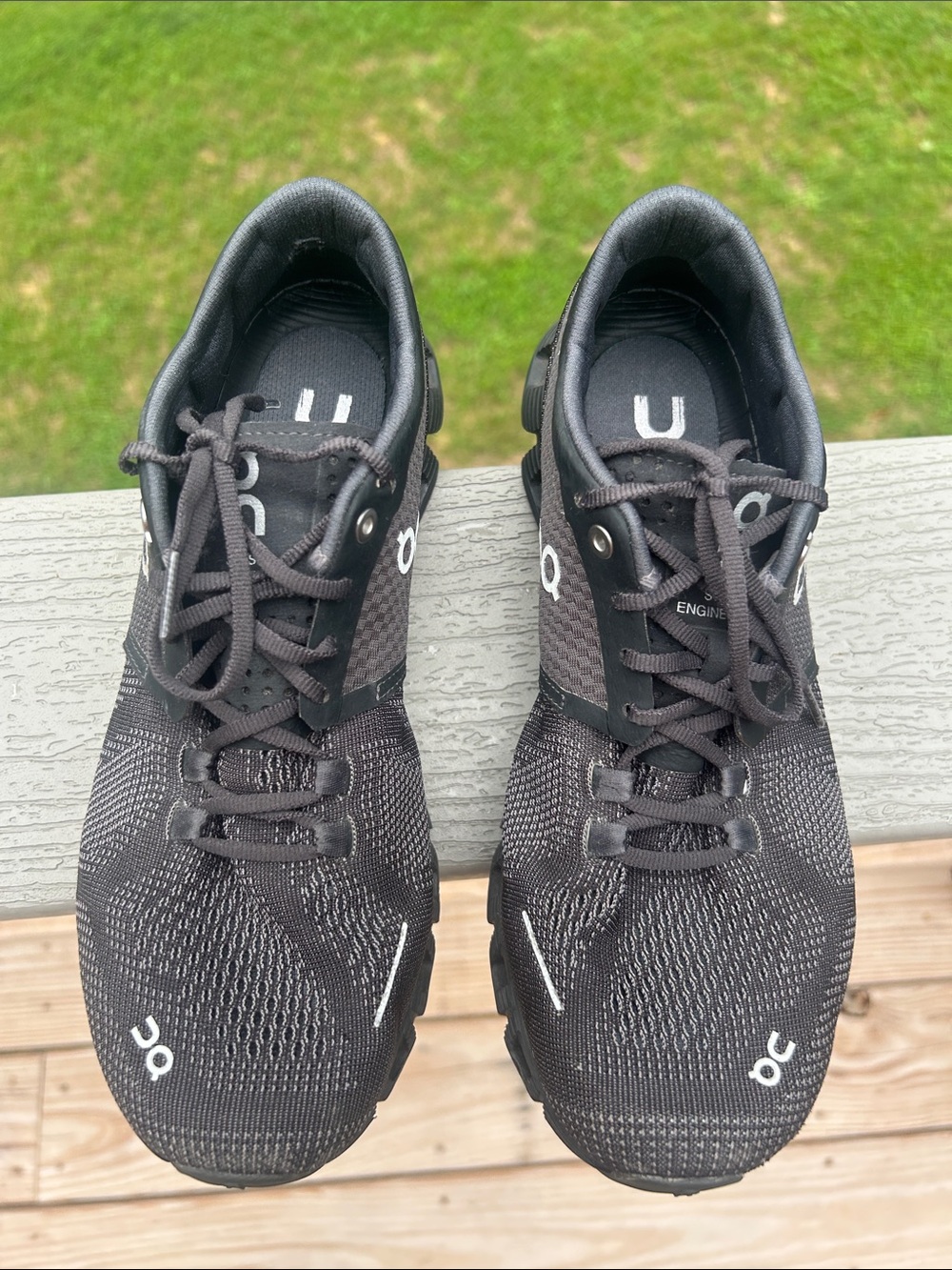 On Running Sneaker Cloud X Black Asphalt Woman (8, Black/Asphalt) - Picture 5 of 8